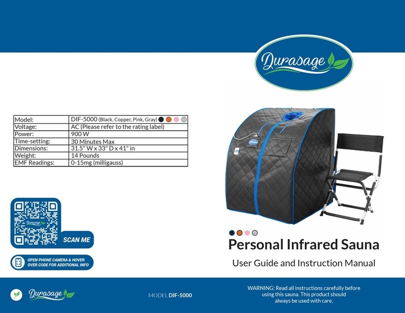 Durasage DIF-5000 User guide and instruction manual
