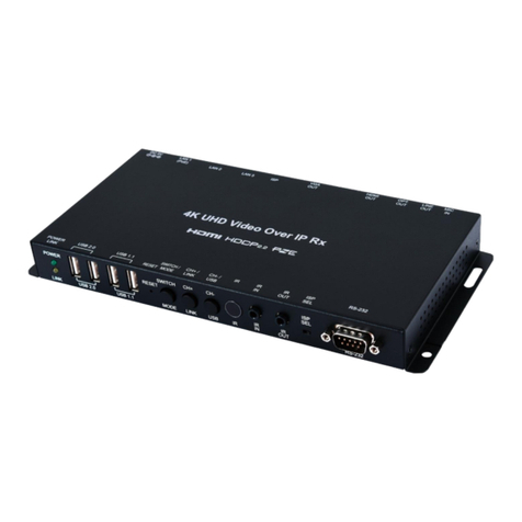 ATZ HDMI4K Plus VGA-EM100IR-RX manual