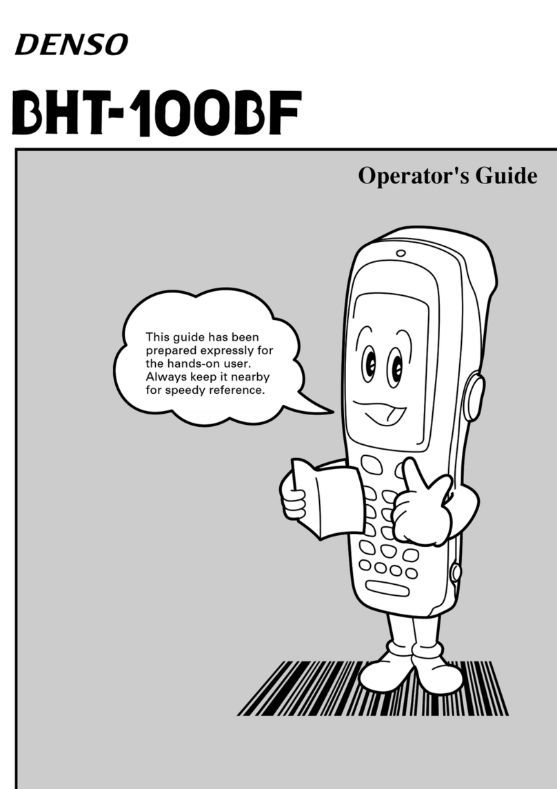 Denso BHT-100BF Operator's guide