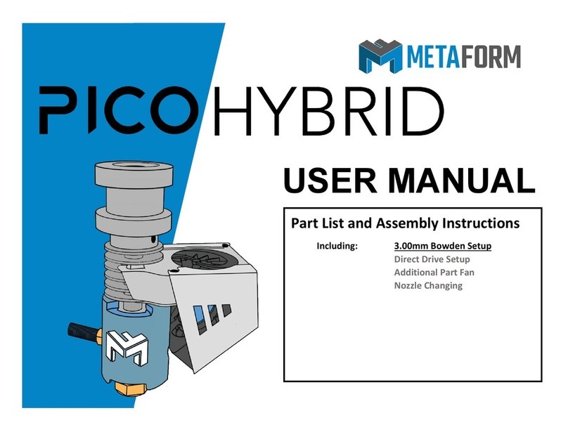 Metaform PICO HYBRID user manual