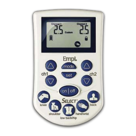 Empi Select user manual