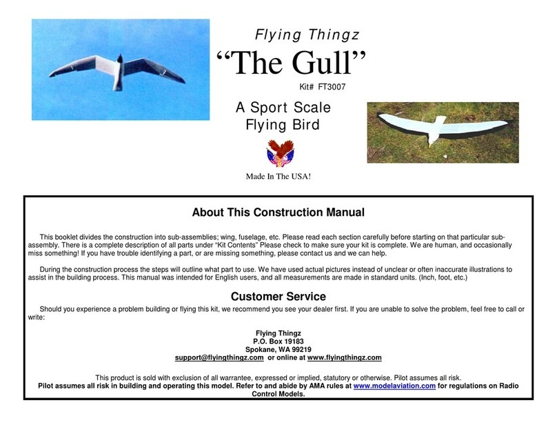 Flying Thingz The Gull Instructions for use