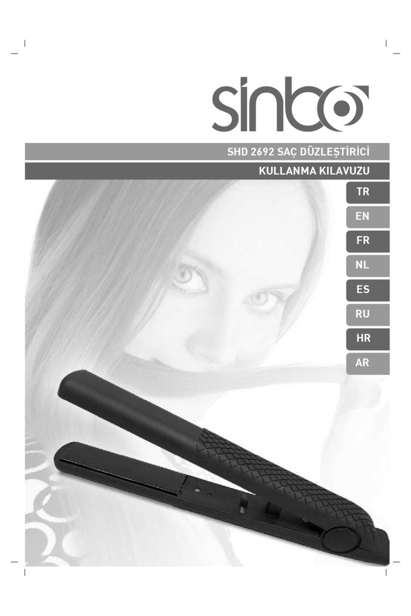 Sinbo SHD 2692 User manual Sinbo SHD 2692 User manual