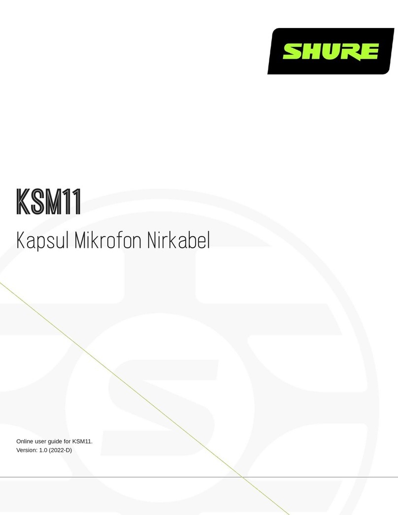 Shure KSM11 user guide
