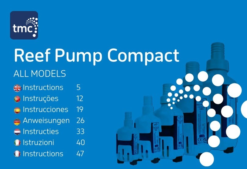 TMC Reef Pump Compact 500 User manual TMC Reef Pump Compact 500 User manual