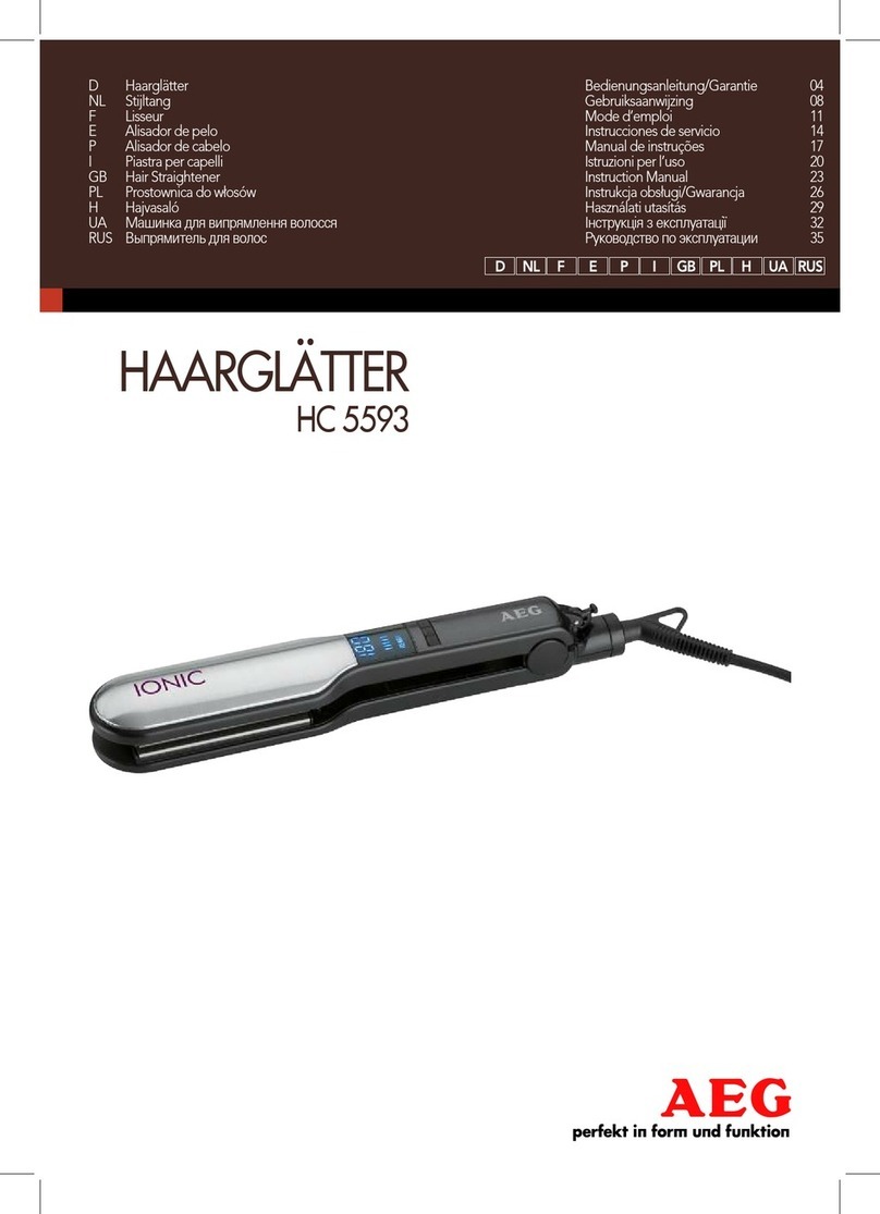 AEG HC 5593 User manual