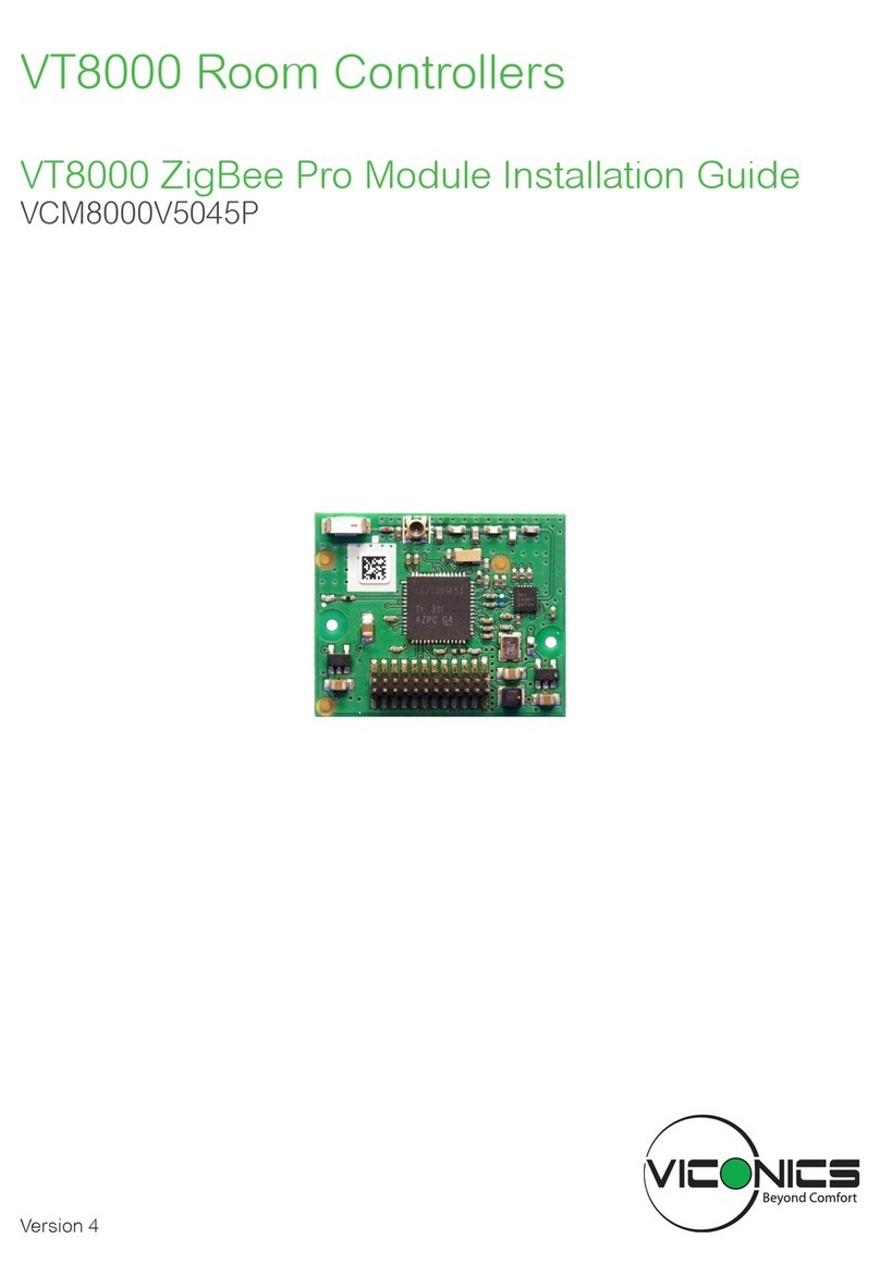 Viconics VT8000 Series installation guide Viconics VT8000 Series installation guide