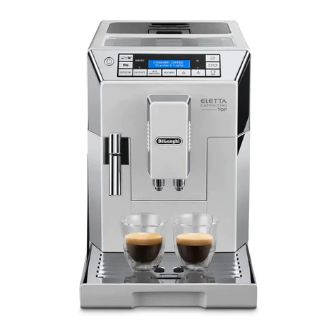 DeLonghi Eletta ECAM45.760.W User manual
