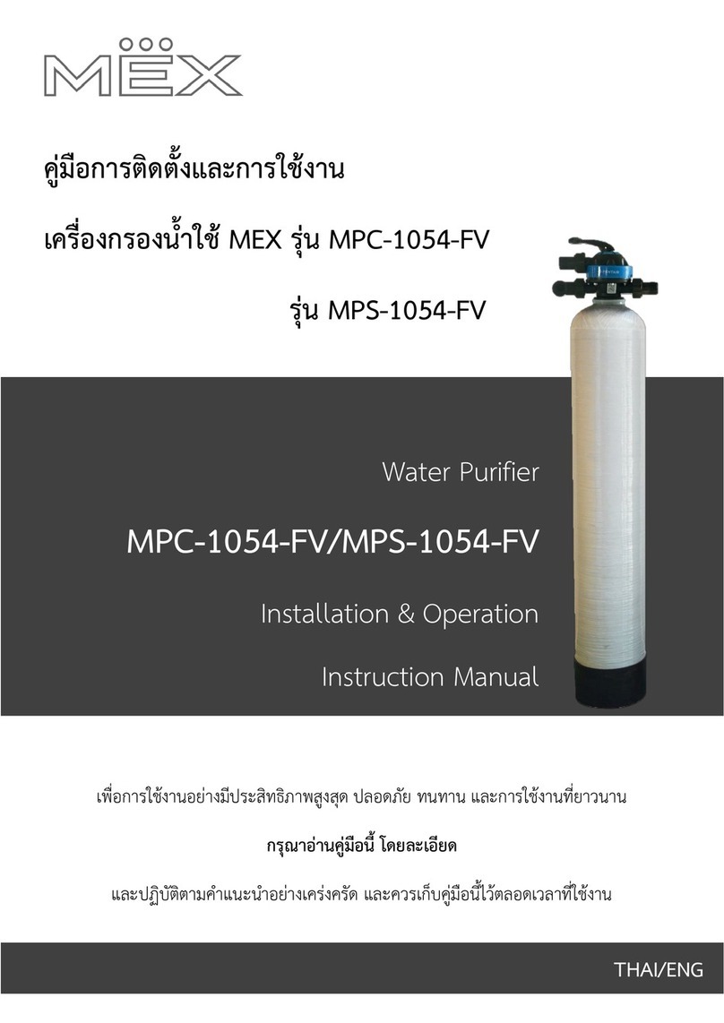 Mex MPC-1054-FV Installation/operation instruction manual