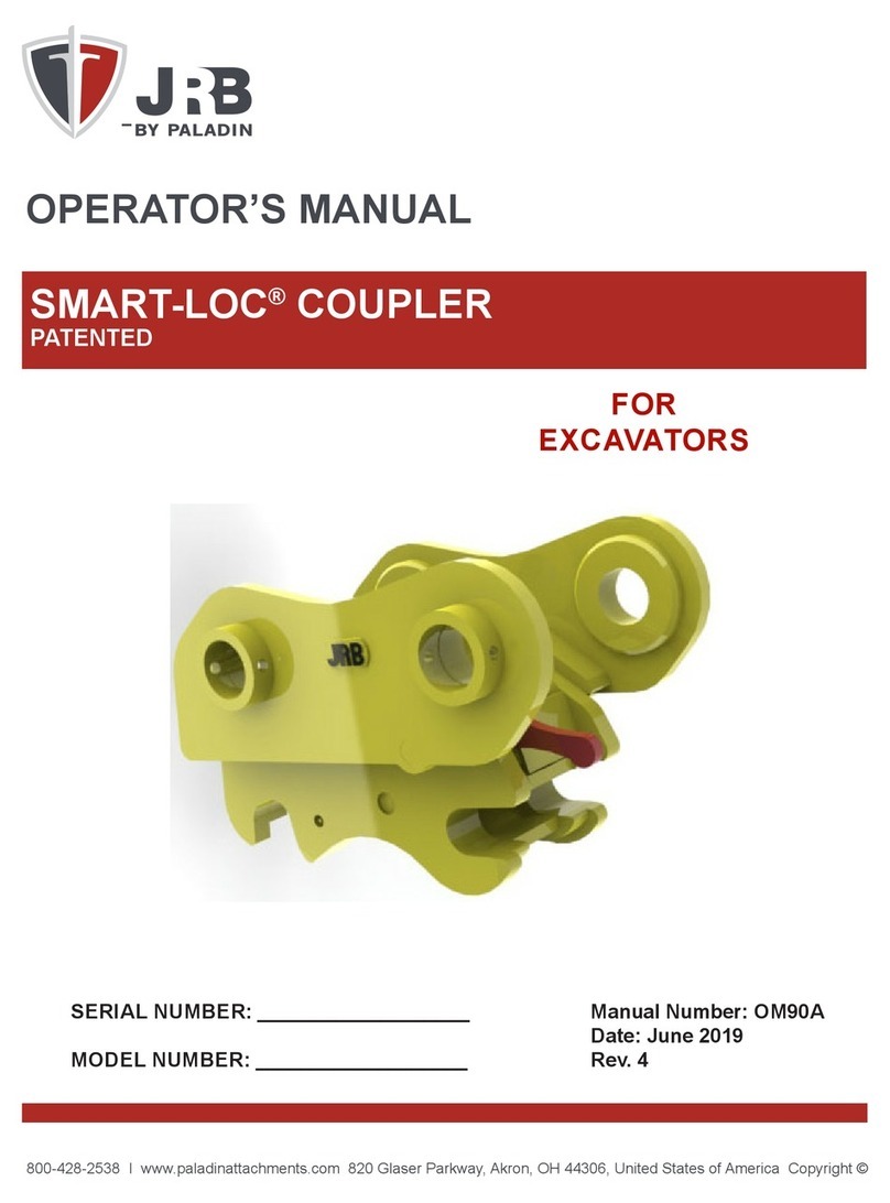 paladin JRB SMART-LOC Operator's manual