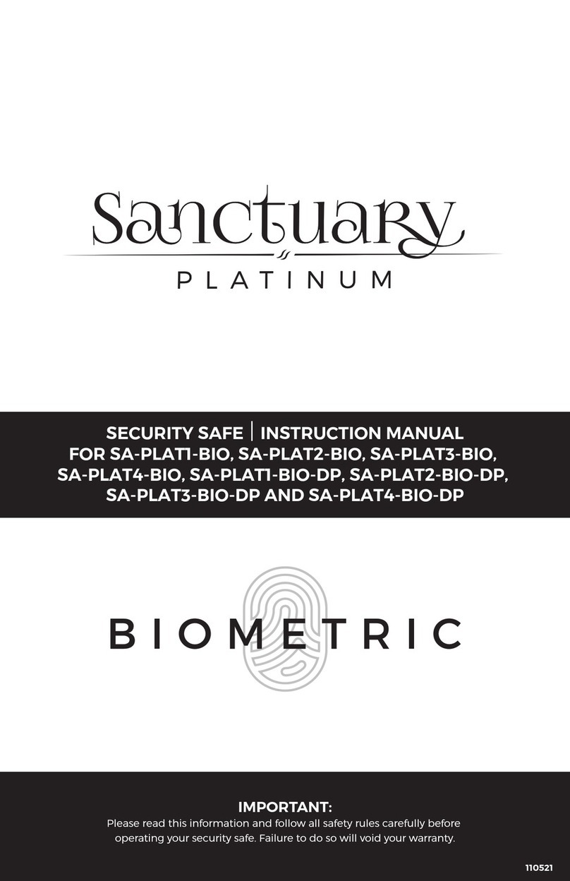 Sanctuary Platinum SA-PLAT1-BIO User manual