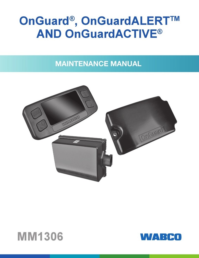WABCO OnGuard Maintenance manual