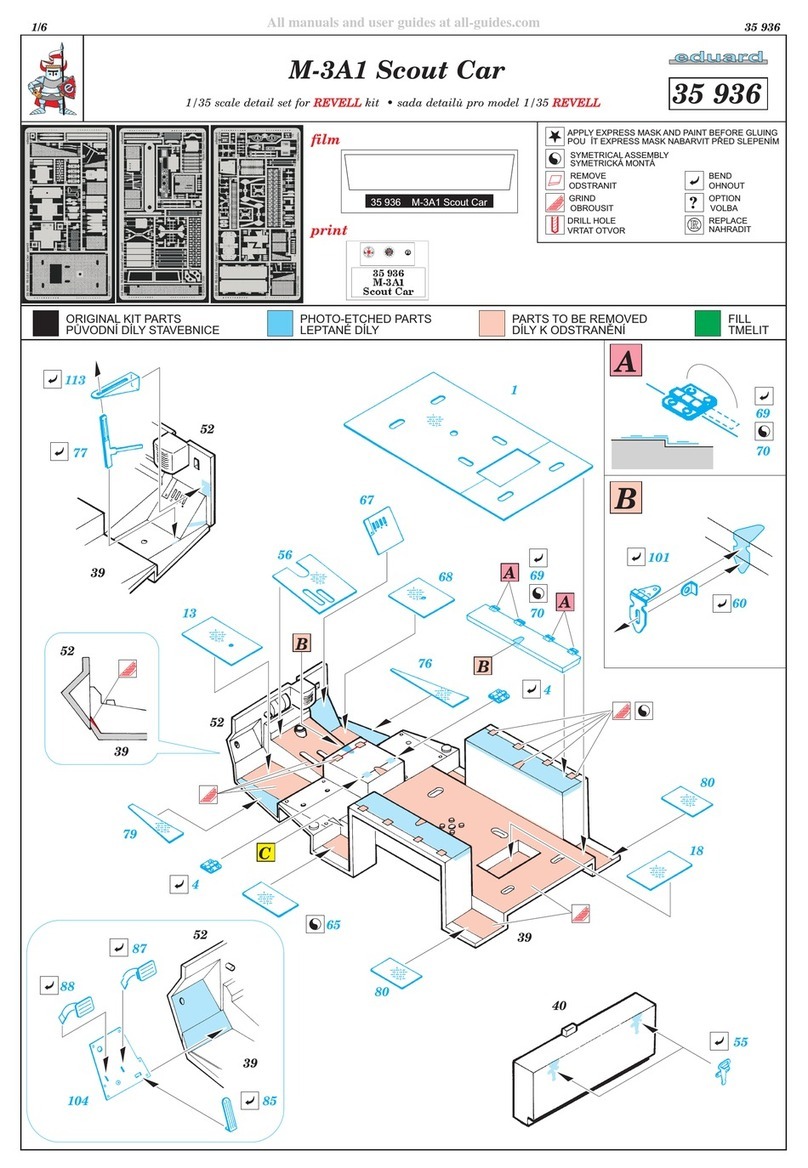Eduard M-3A1 Scout Car Assembly instructions