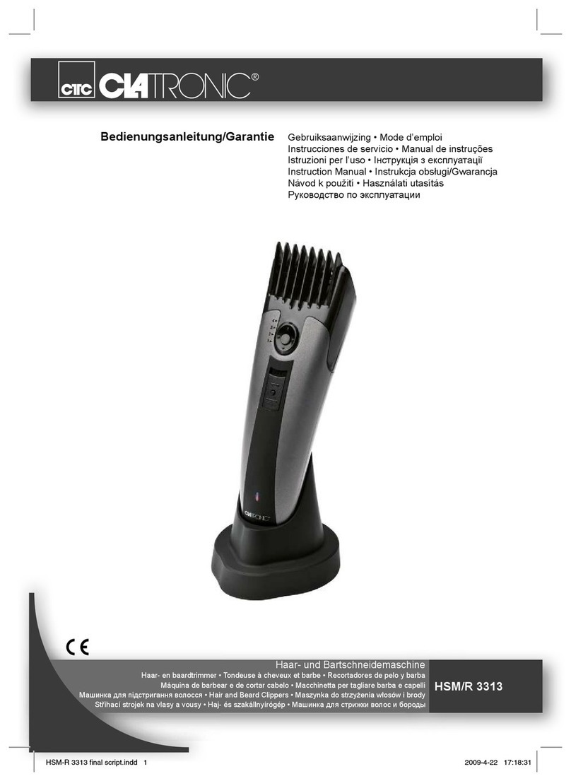 Clatronic HSM/R 3313 User manual