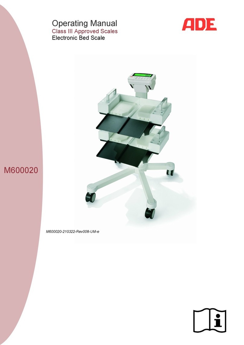 ADE M600020 operating manual