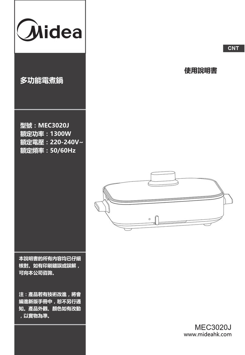 Midea MEC3020J User manual