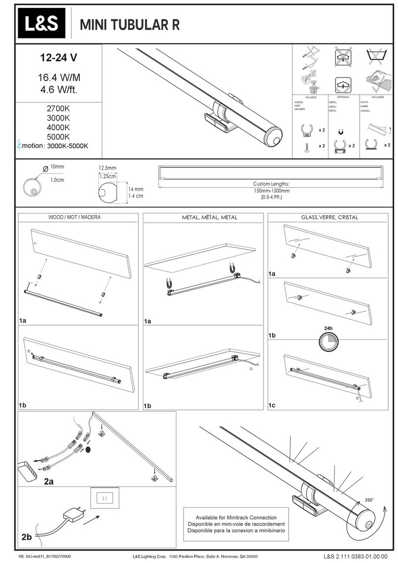 L&S MINI TUBULAR R quick start guide