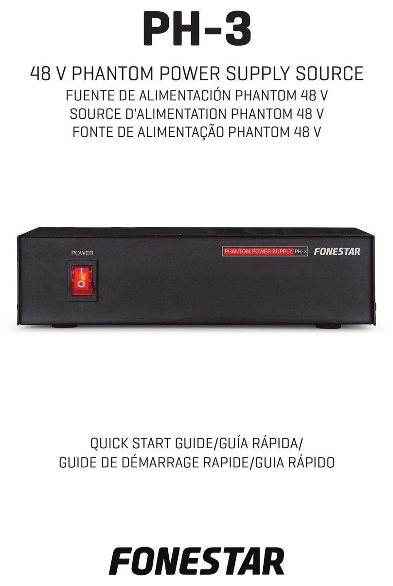 FONESTAR PH-3 quick start guide