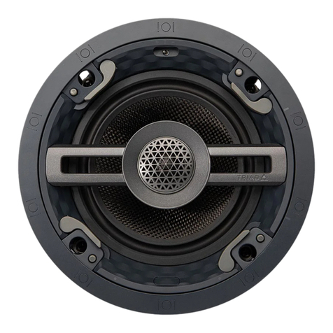 Triad PDX Series User manual