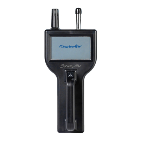 SecureAire AQM-150 quick start guide