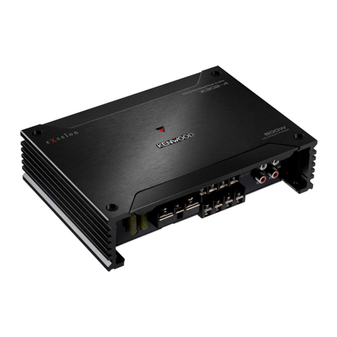 Kenwood X302-4 User manual