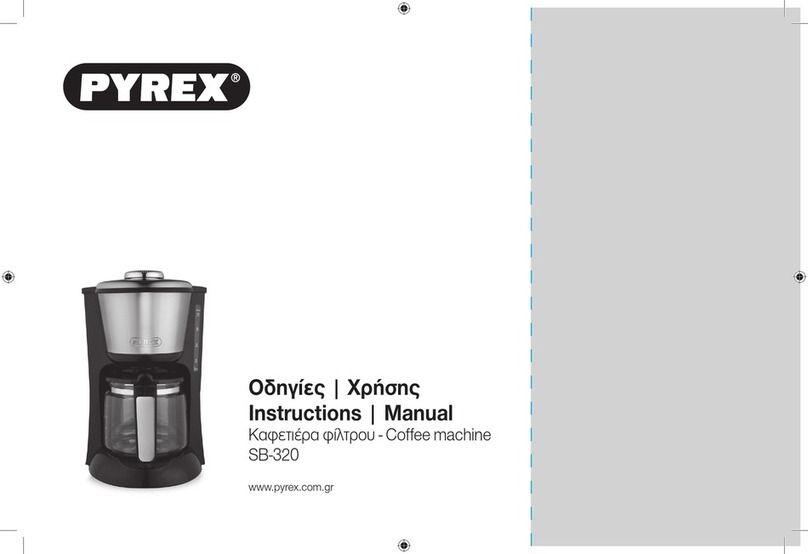 pyrex SB-320 instruction manual