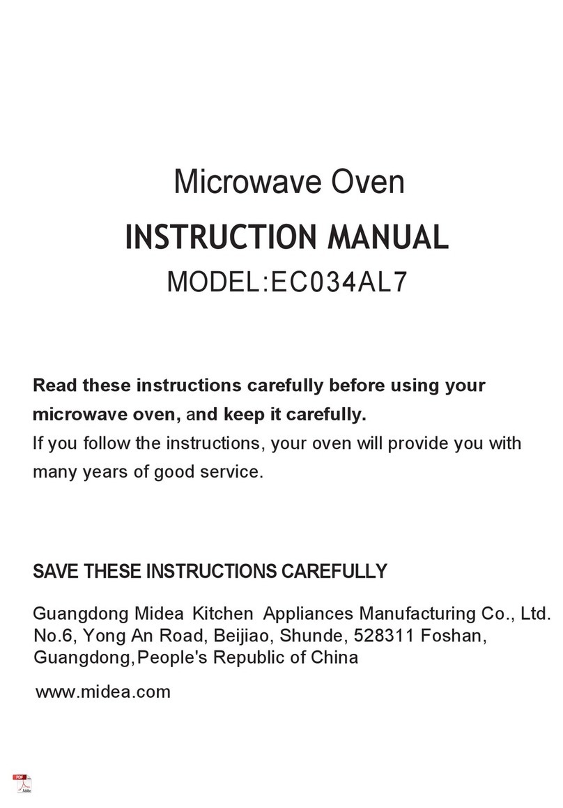 Midea EC034AL7 User manual Midea EC034AL7 User manual