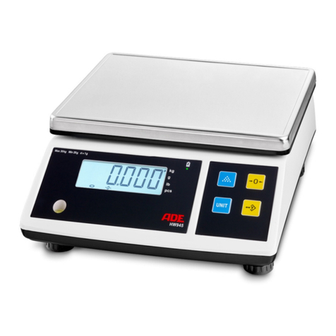 ADE HW 945 Series User manual