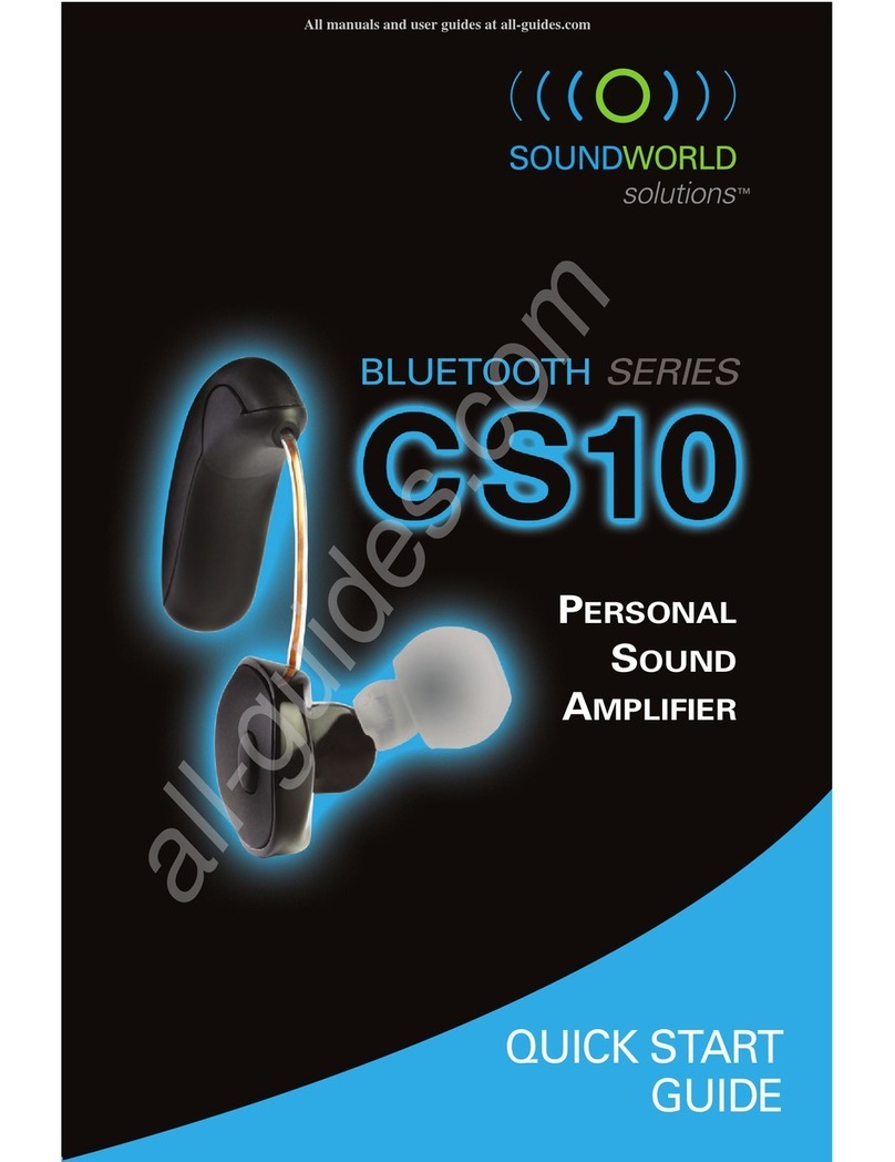 Soundworld BLUETOOTH Series quick start guide