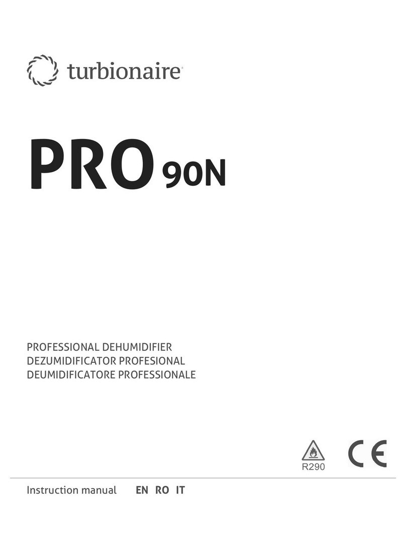 turbionaire PRO 90N instruction manual