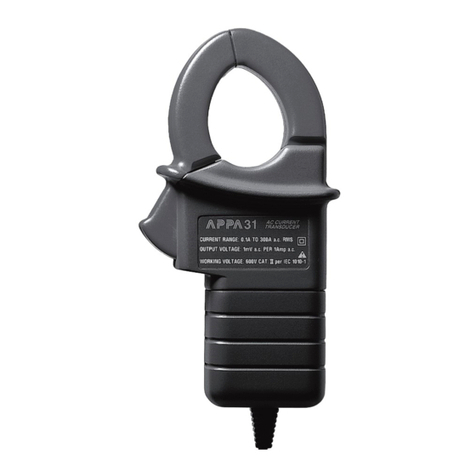 APPA 31 User manual