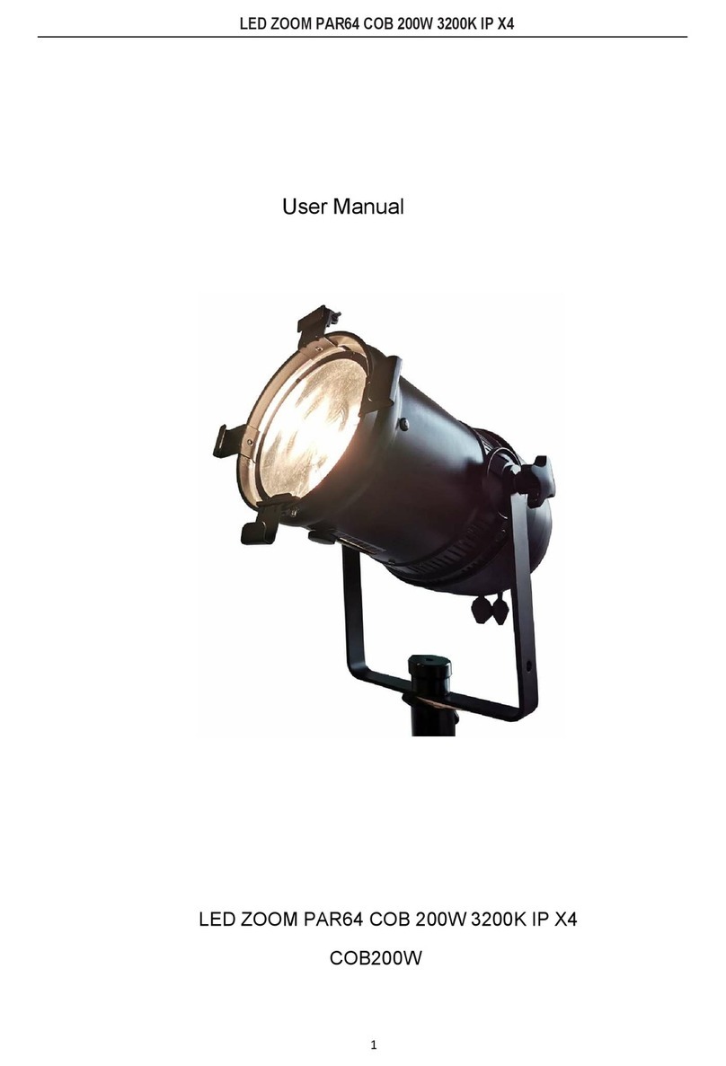 TOPIC-LIGHT COB200W User manual