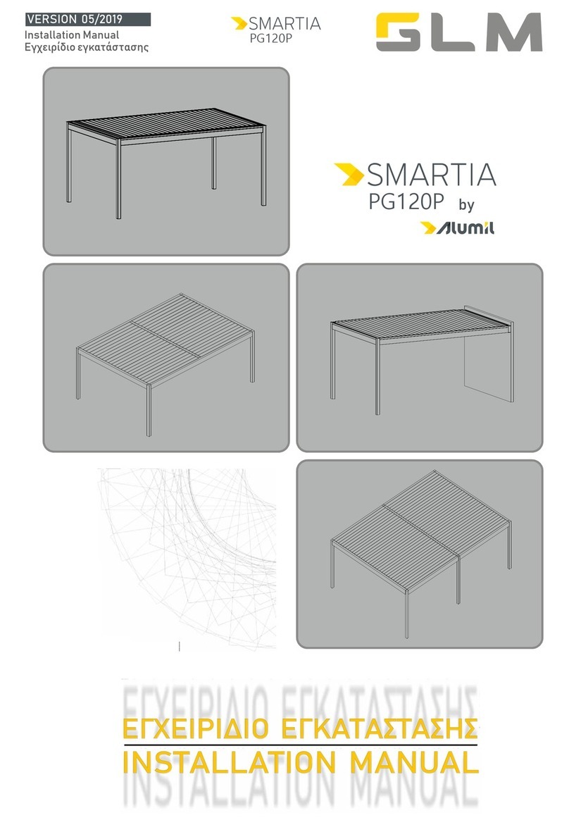 GLM Alumil SMARTIA PG120P installation manual GLM Alumil SMARTIA PG120P installation manual
