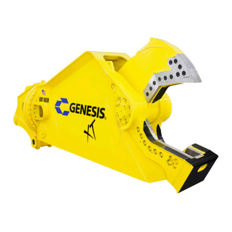 NPK Genesis GXT 665R Safety & operator manual