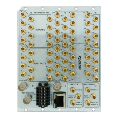 evertz 7800EMR-IO user manual