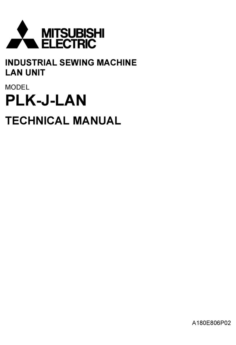 Mitsubishi Electric LAN UNIT User manual