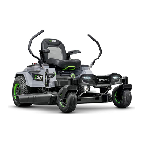 Ego Power+ Z6 ZTR Operator's manual
