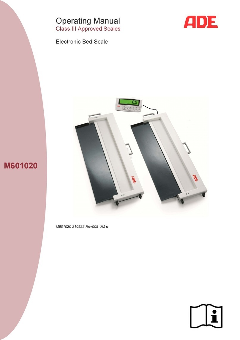 ADE M601020 User manual