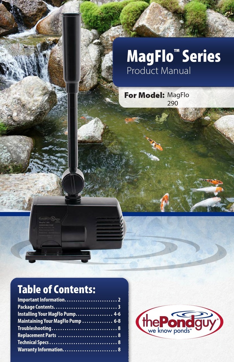 ThePondguy MagFlo Series User manual