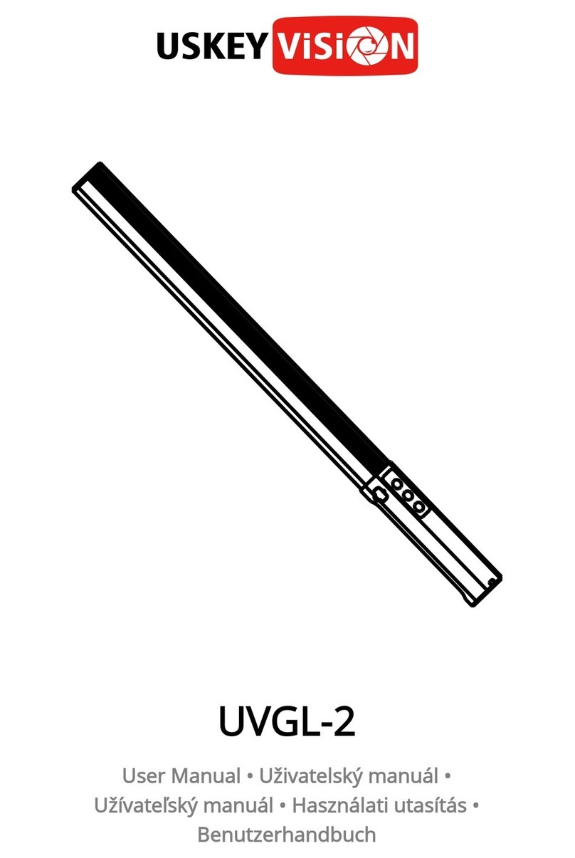 USKEYVISION UVGL-2 user manual