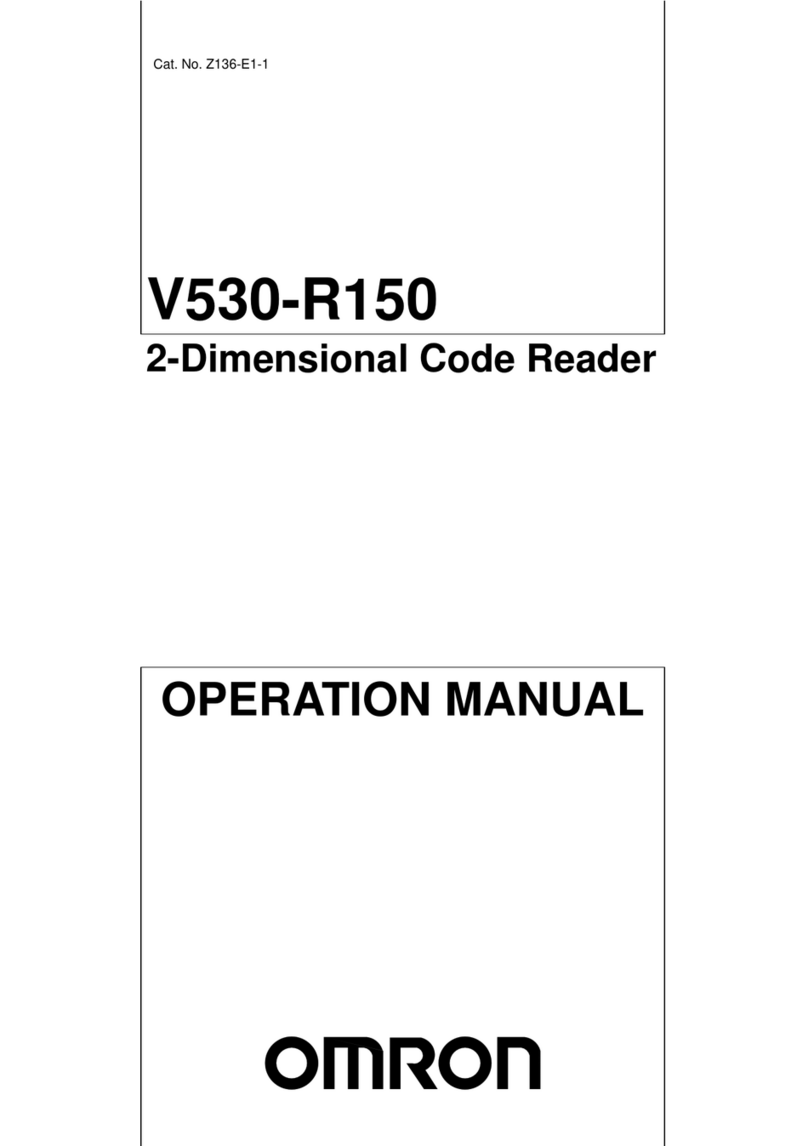 Omron V530-R150 User manual Omron V530-R150 User manual