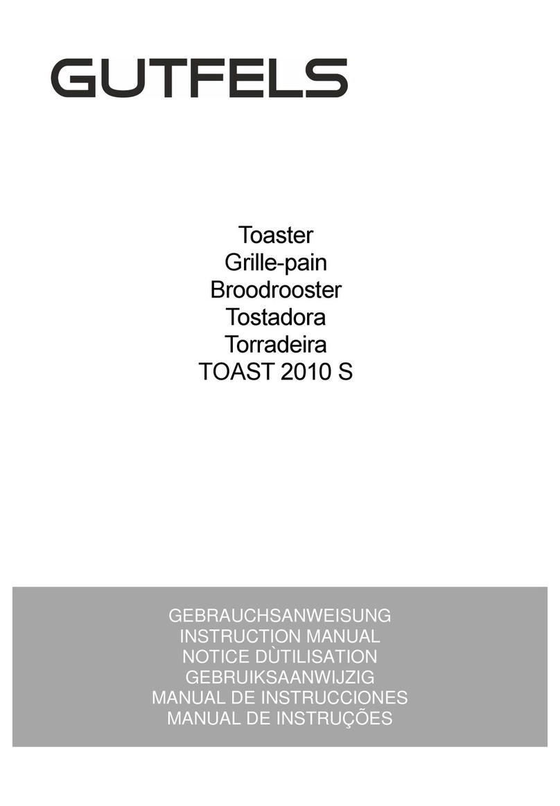GUTFELS TOAST 2010 S User manual
