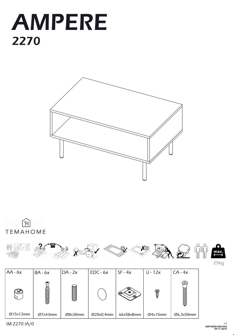 TemaHome AMPERE 2270 User manual TemaHome AMPERE 2270 User manual