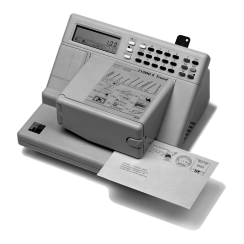 Francotyp-Postalia T 1000 Trend Operator's manual