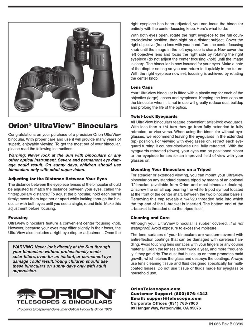Orion UltraView User manual