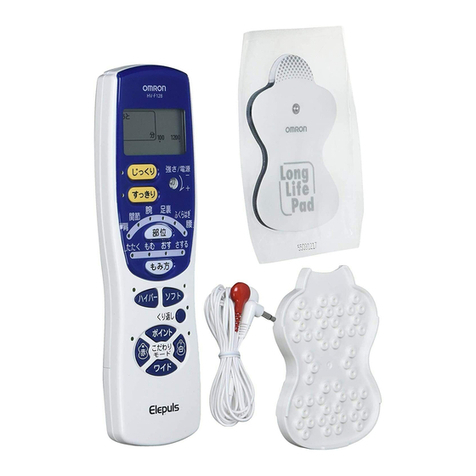 Omron HV-F128 quick start guide
