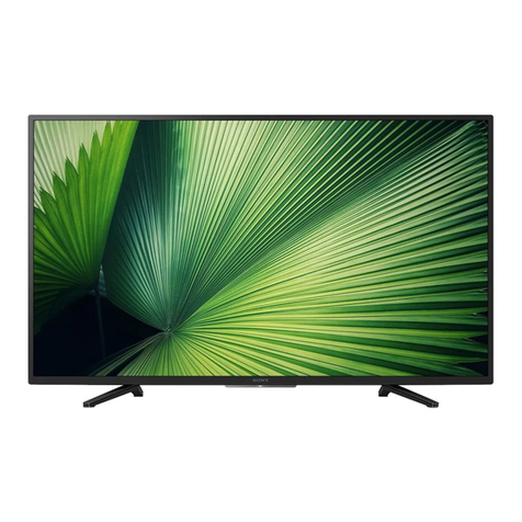 Sony KDL-43W6 G Series User manual