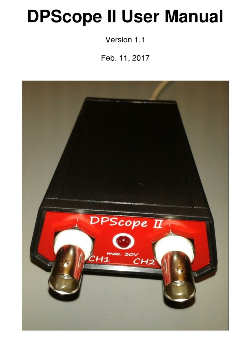 Tektronix DPScope II User manual
