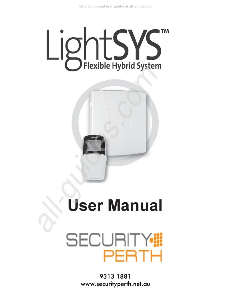 Security Perth LightSYS user guide