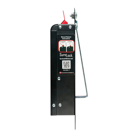 AST SureLock SLGDL-7 Operation and installation manual